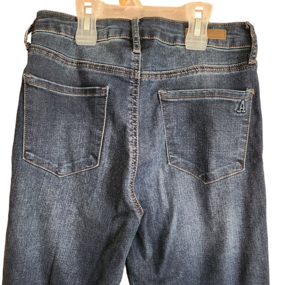 Articles Of Society Skinny Raw Slanted hem Mid-Rise Womens Jeans Size 4/26 - Picture 9 of 11